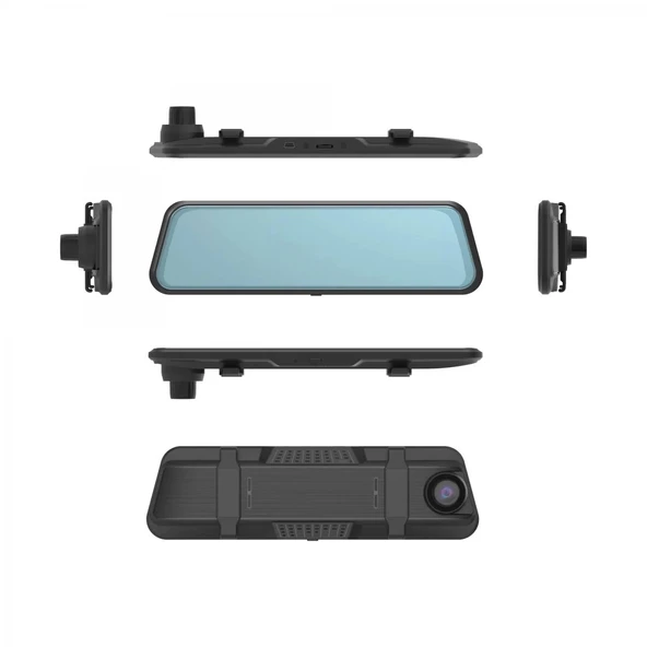 Newfron Nf-hs15 Aynalı Araç Kamerası Dvr 9.6 İnç 2 Kameralı Tf Kartlı - 2