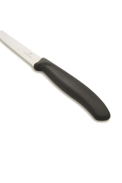 Victorinox 6.7733 Tırtıklı Soyma Bıçağı - Siyah/10 Cm - 3