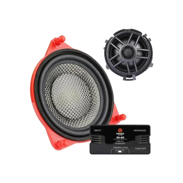 Reıss Audıo Rs-m2 Mercedes Sağ Ve Sol Ön Kapı Component Hoparlör 10cm 80w 2li