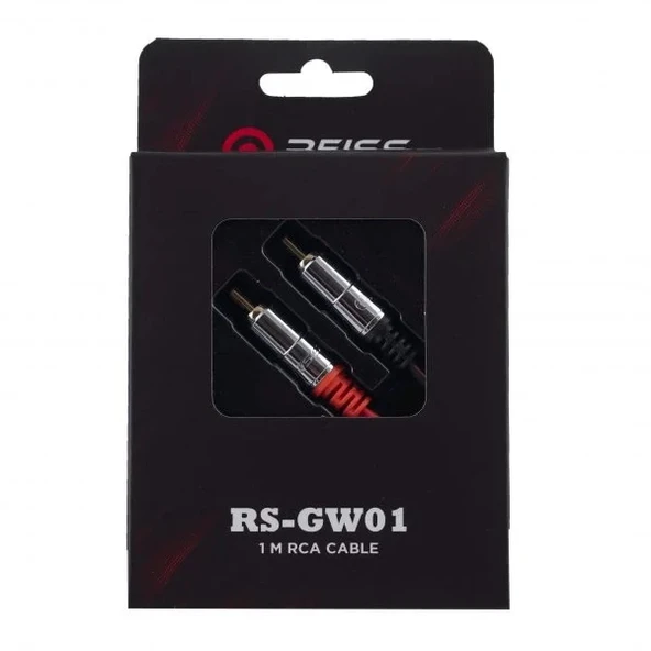 Reıss Audıo Rs-gw01 Kablo 2rca 2rca Bakır 1mt Silikonlu - Resim 2