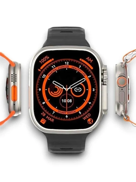 DT NO1 İ8 ULTRA AKILLI SAAT - Resim 3