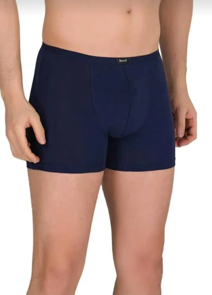 BERRAK 4488 ERKEK MODAL İNCE KEMER LASTİKLİ BOXER 6 ADET - 6