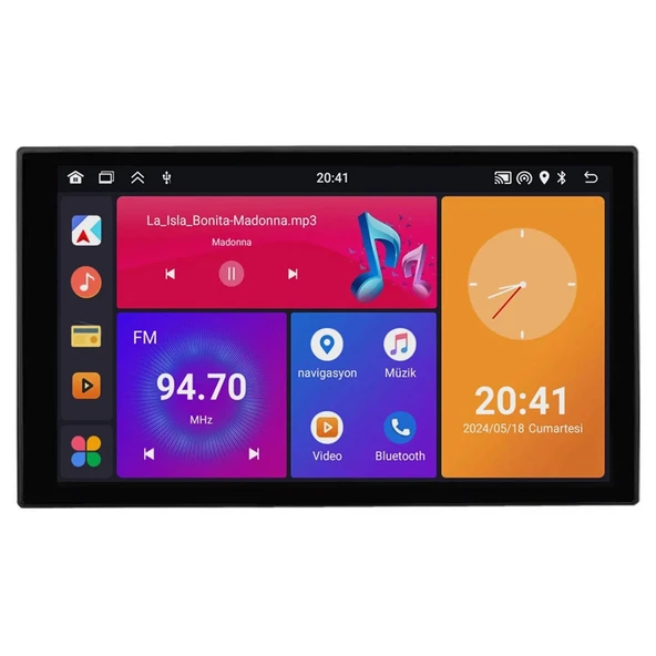 Newfron Nf-8513 Android Ekran Multimedya 13" 6+64gb 8 Çekirdek Android 13