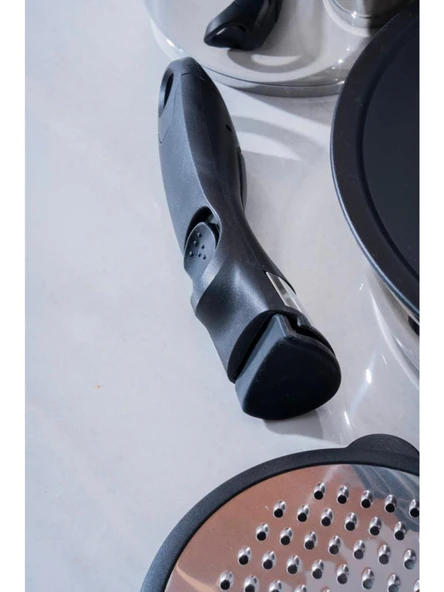 Acar Mars 12 Parça Çelik Tencere Seti KRT-08620 - 3