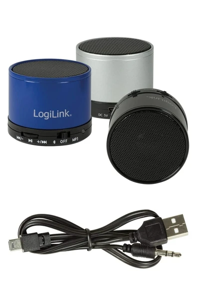 LogiLink SP0051 Bluetooth Hoparlör Speaker With Mp3 Player Siyah - 7