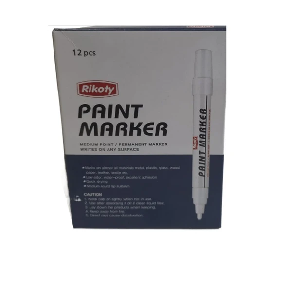 Rikoty Paint Marker Markalama Kalemi 12 Adet - 2
