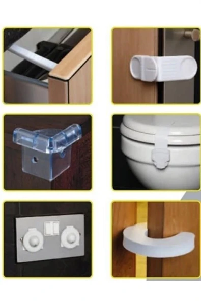 Fege Store ® Bebek Koruma Seti 30 Parça - 7