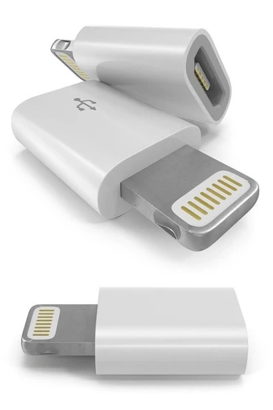 Fege Store ® Apple iPhone / iPad Micro Usb Dönüştürücü Adaptör OTG Aparat - 10