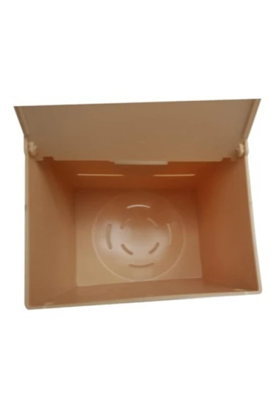 Finch Plastik Yuvalik 9,5 X 14 X 13 ( Kahve V Agiz ) - 2