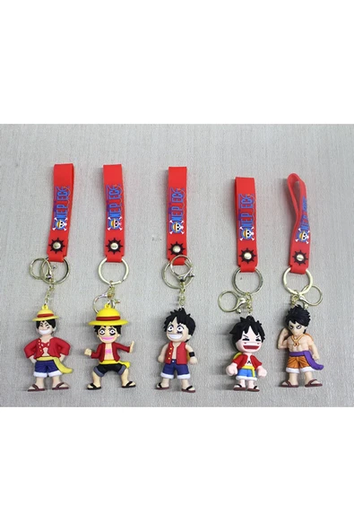 Luffy Silikon Anahtarlık | Karakter Figürü - 1