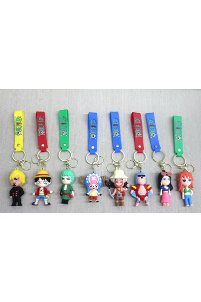 One Piece Silikon Anahtarlık | Karakter Figürü Alk4269 | Lisinya - 1