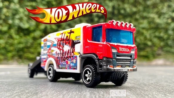 Hot Wheels Kamyonlar - Scania Rally Turck BMF60 - Resim 2