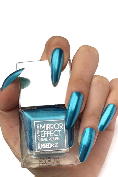 Mara Yeni Mirror Effect Nail Polish 15 ml - Blue*48 ürün görseli 1