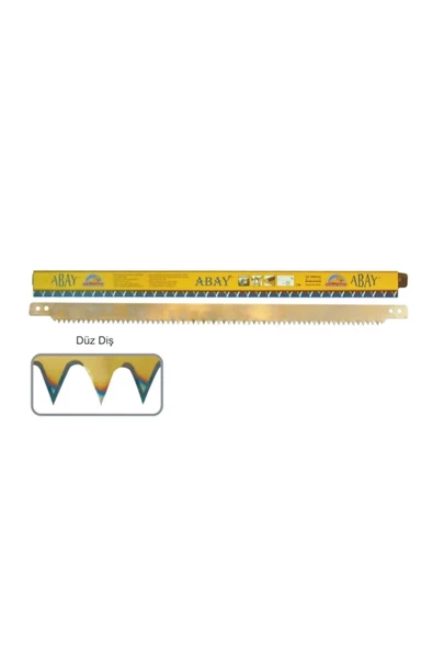 Geniş Kolastar Testere Ağzı | Düz Diş 53 Cm - 1