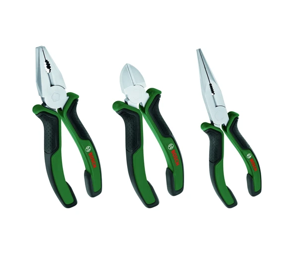 BOSCH 3'lü Pense Yan Keski Kargaburun Seti - 1600A02C0S ürün görseli