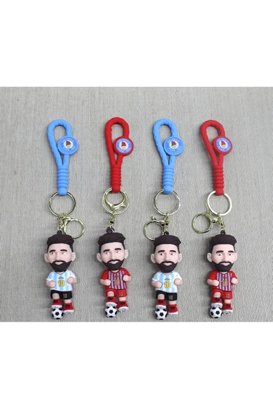 Messi Silikon Anahtarlık | Karakter Figürü Alk4256 | Lisinya - 1