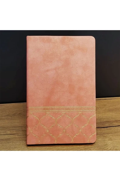 Desenli Hakiki Deri Defter - 1