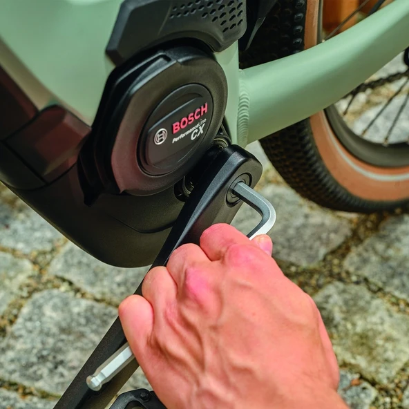 Bosch Top Başlı Uzun Alyan Anahtar Takımı 9 Parça - 1600A02BX9 - Resim 5