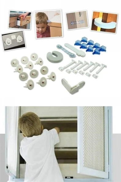 Fege Store ® Bebek Koruma Seti 30 Parça - 6