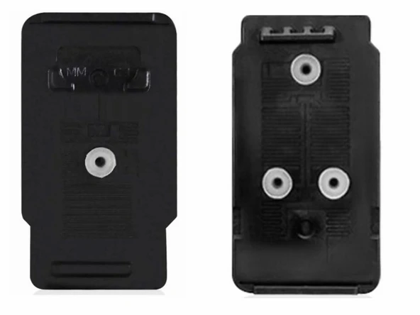 Photo Print Canon E404 / E414 / E464 / E474 / E484 / E3140 Dolabilen Tıpalı Siyah ve Renkli Kartuş