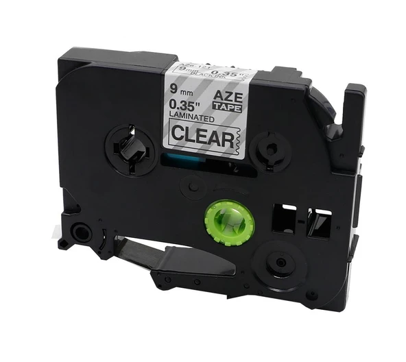 Photo Print Brother P-Touch Muadili Şeffaf Etiket 9 Mm Tze-Tape Aze121 ürün görseli