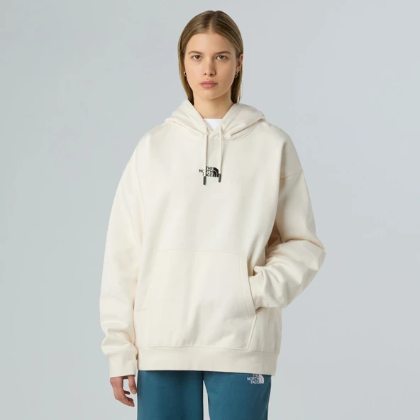 The North Face W ESSENTIAL OVERSIZE HOODIE Kadın Sweatshirt NF0A89ENQLI1 - Resim 5