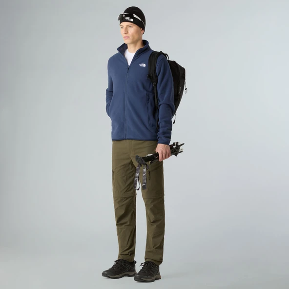 The North Face Erkek Glacier Tam Boy Fermuarlı Polar Nf0A8D0R8K21 - Resim 4