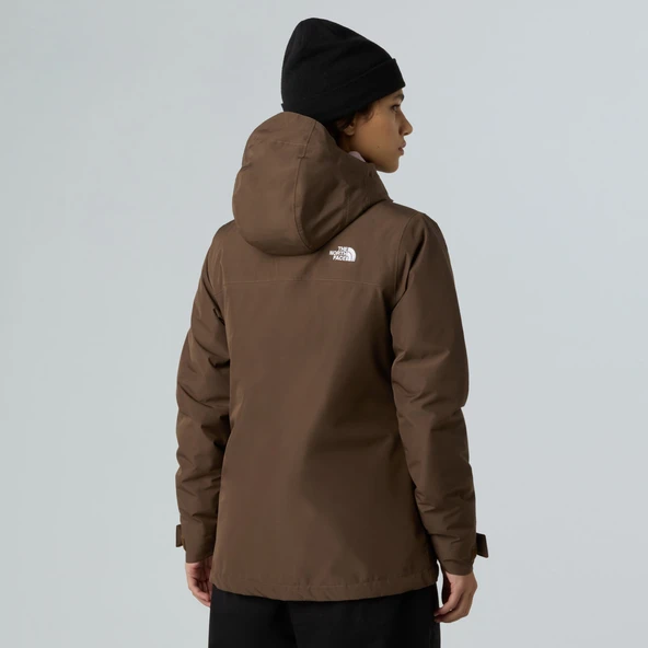 The North Face Carto Mono Triclimate 3'ü 1 Arada Kapüşonlu Kadın Mont NF0A8D3D1OI1 - Resim 7