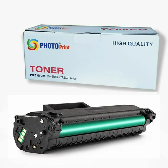 Photo Print HP LaserJet Pro MFP M135w  W1106A / 106A  CHİPLİ İthal Muadil Siyah Toner  1.000 Sayfa ürün görseli