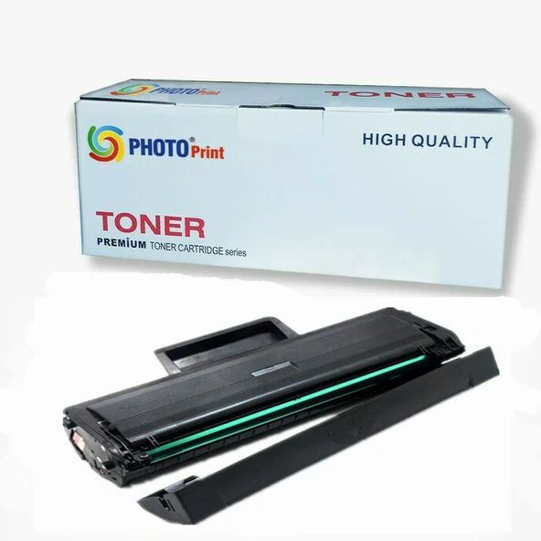 Photo Print Samsung Xpress SL-M2022 D111 / D111S Yeni Versiyon CHİPLİ İthal Muadil Siyah Toner 1.000 Sayfa