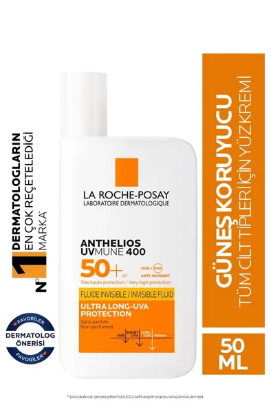 La Roche Posay Anthelios Uvmune 400 Fluid Güneş Kremi Spf 50+ 50 Ml ürün görseli