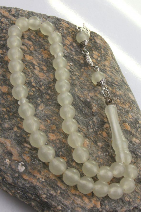 Fosforlu Serisi Bukalemun Küre Kesim Fosforlu Kedi Gözü Toz Kehribar Erkek Tesbih Karanlıkta Renk Değiştiren Parlayan Tesbih - 8