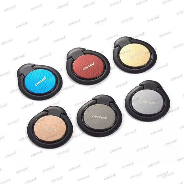 90 Derece İnce Manyetik Telefon Yüzük Aparatı - 4