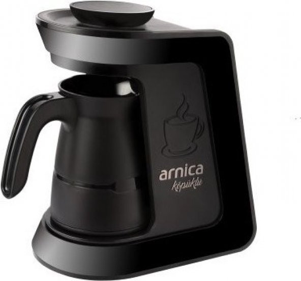 Arnica Köpüklü Eko Otomatik Türk Kahve Makinesi Siyah