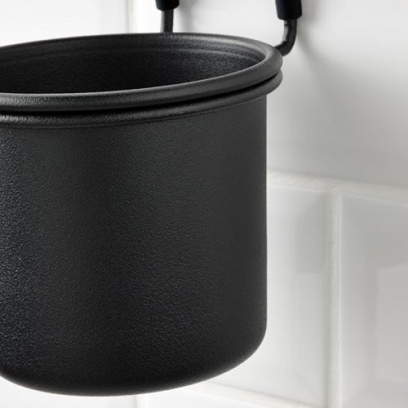 Kaşıklık , Çatal Kaşıklık Bıçaklık IKEA 14x16 cm Siyah Renk Asılır - 3