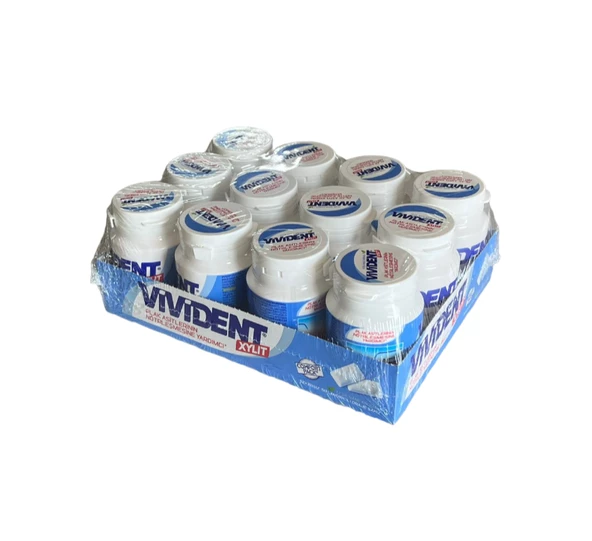 Vivident Comfort Pack Xylİt Yeşil Nane Aromalı 67gr 12 Adet - Resim 2