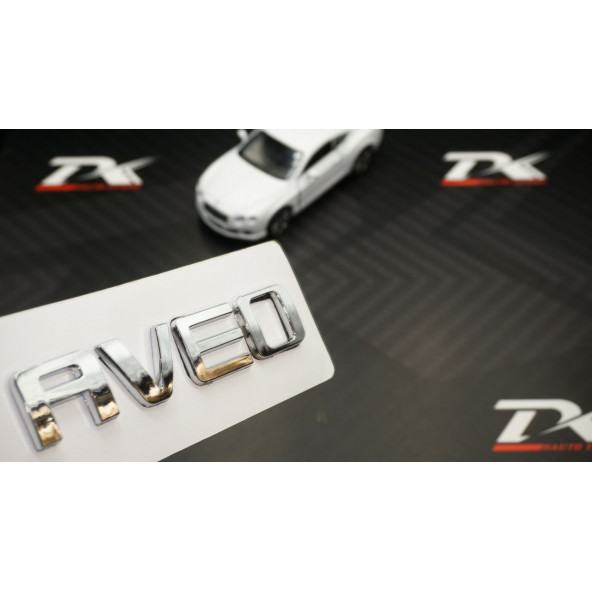 Chevrolet Aveo Bagaj 3M 3D Krom ABS Yazı Logo Amblem