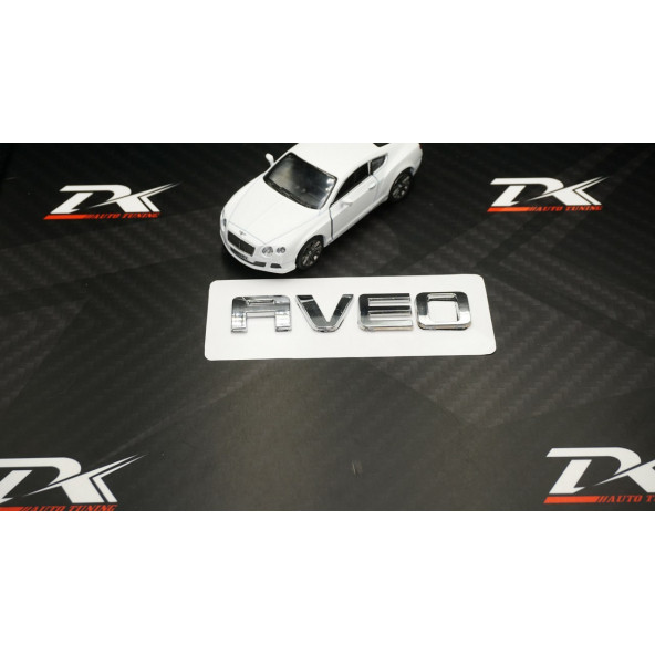 Chevrolet Aveo Bagaj 3M 3D Krom ABS Yazı Logo Amblem - Resim 2