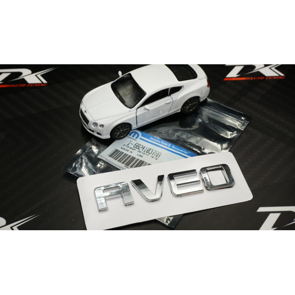 Chevrolet Aveo Bagaj 3M 3D Krom ABS Yazı Logo Amblem - Resim 8