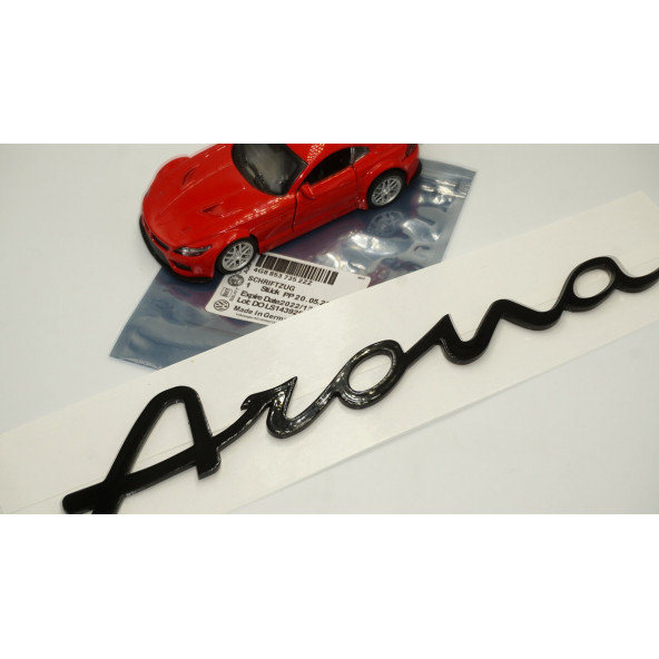 Seat Arona Yeni Nesil Siyah ABS 3M 3D Bagaj Yazı Logo Orjinal Ürün - 6
