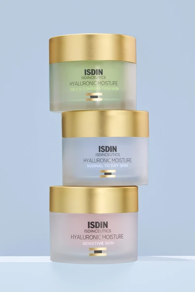ISDIN Isdinceutics Hyaluronic Moisture - Normal To Dry Skin 50 gr Kuru Ve Normal Ciltler Için Nemlendirici Krem - Resim 5