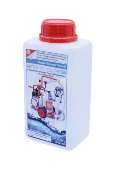 Bartech Süt Sağım Makinası Temizlik Dezenfektanı 1Litre