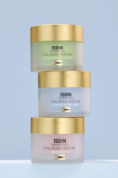 ISDIN Isdinceutics Hyaluronic Moisture - Oily Skin 50 gr Yağlı Ciltler Için Nemlendirici Krem - Resim 5
