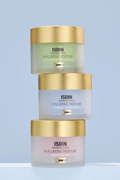ISDIN Isdinceutics Hyaluronic Moisture - Sensitive Skin 50 gr Hassas Ciltler Için Nemlendirici Krem - Resim 5