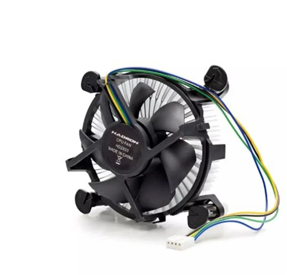 Hadron Hdx1515 Cpu Fan Universal 775 Pin 12Cm Siyah - 1