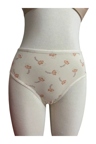 İNSPİRA Büyük Beden Külot 2 Li Paket Yüksel Bel Düz Desenli - 2