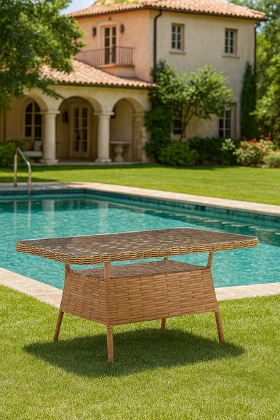 Ayaz Garden Rattan Bahçe ve Balkon Takımı GARANTİLİ - 4