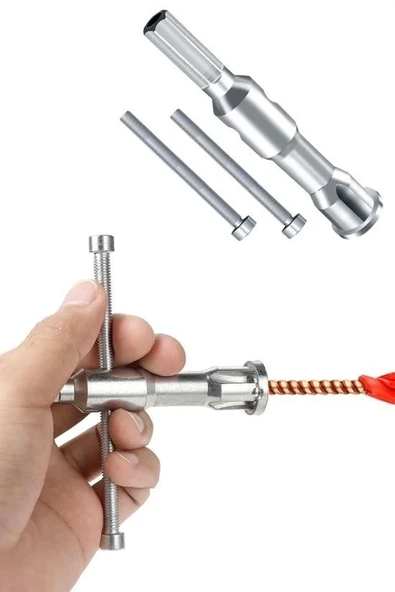 El Matkabı Tel Kablo Soyma Sarma Birleştirme Bağlama Aparatı El Matkabı İçin - Resim 6