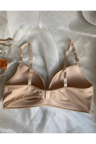 İNSPİRA Telsiz İçi Boş Kaplı Lotus Toparlayıcı Sütyen 3'lü Paket Ten Rengi Siyah Beyaz - 3