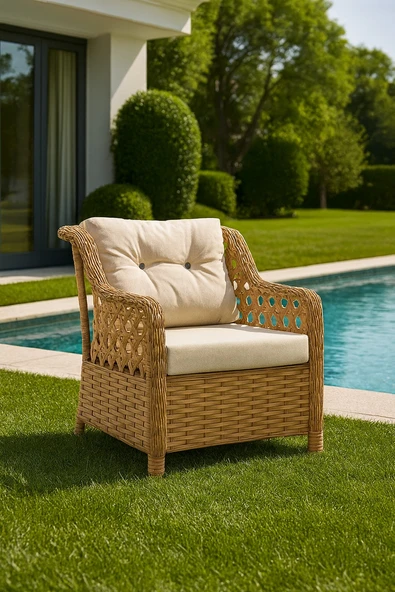 Ayaz Garden Rattan Bahçe ve Balkon Takımı GARANTİLİ - 3